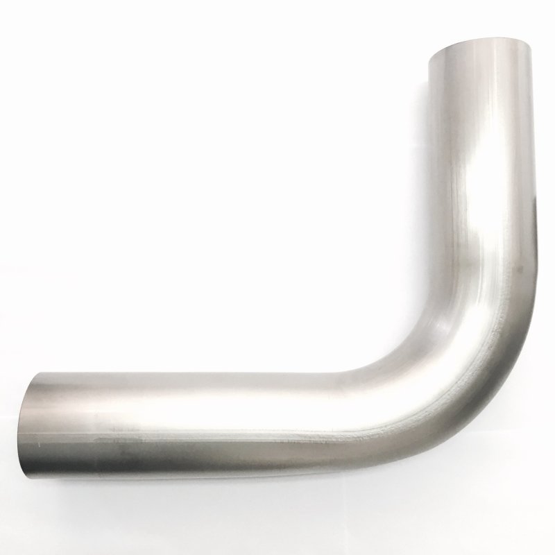 Ticon Industries 2.5in Diameter 90 Degree 1mm WT 3.75in CLR 6.5in Leg/8in Leg Titanium Mandrel-thumbmail-1
