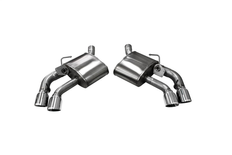 Corsa 16-20 Chevrolet Camaro SS/ZL1 6.2L V8 Polished Xtreme Axle-Back Exhaust (w/ Factory NPP Valve)-thumbmail-1