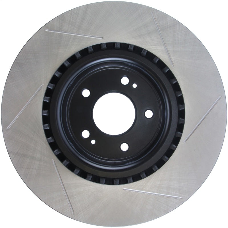 StopTech Power Slot 10 Hyundai Genesis Coupe Track Front Right Slotted Rotor-thumbmail-3