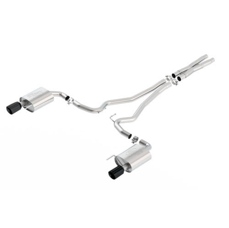 Ford Racing 2015 Mustang 5.0L Sport Cat-Back Exhaust System Black Chrome-thumbmail-2