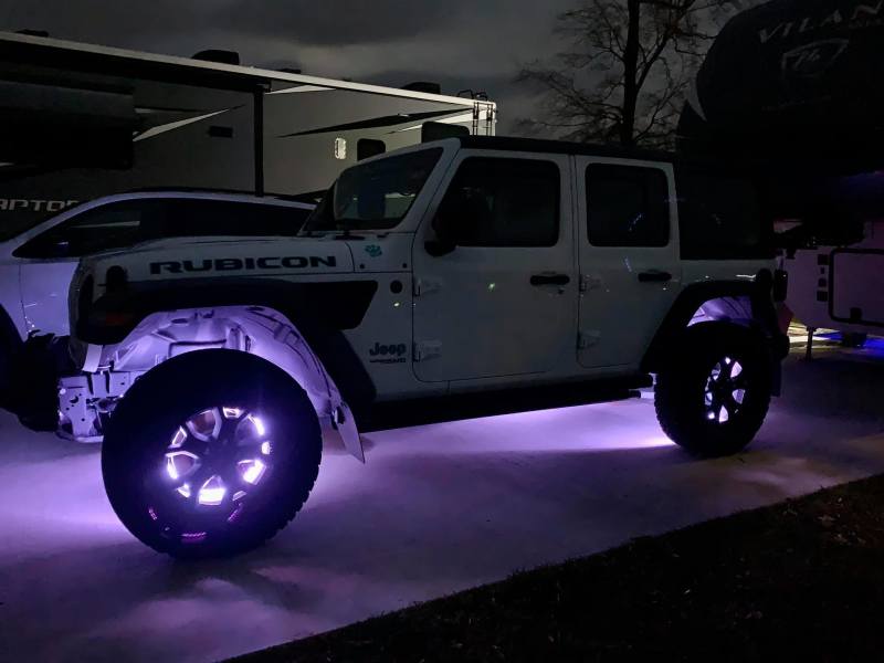 Oracle LED Illuminated Wheel Rings - White-thumbmail-8