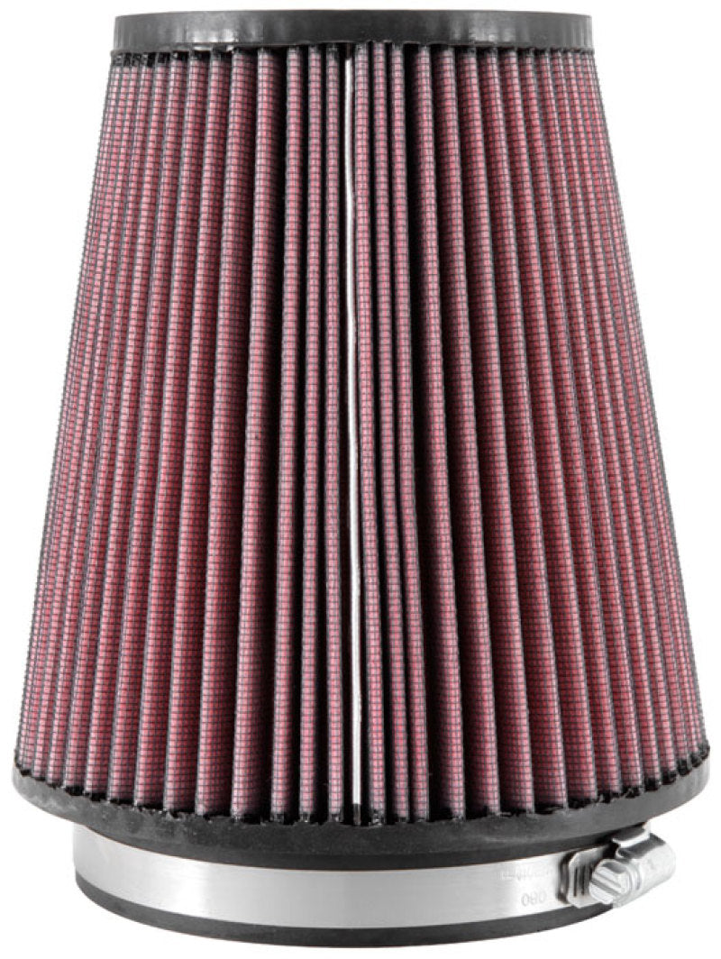 K&N Filter Universal Rubber Filter 5 inch Flange 6 1/2 inch Base 4 3/8 inch Top 7 inch Height-thumbmail-9