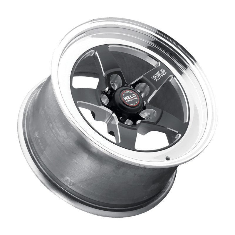 Weld S71 15x12.33 / 5x4.75 BP / 5.5in. BS Black Wheel (Medium Pad) - Non-Beadlock-thumbmail-2