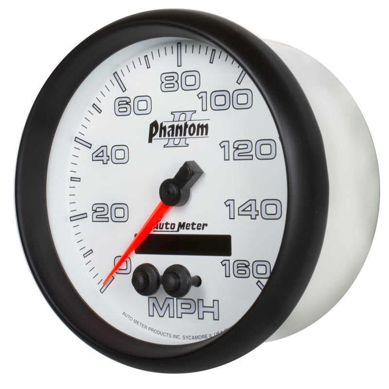 Autometer Phantom II 5in 0-140MPH In-Dash Electronic GPS Programmable Speedometer-thumbmail-3