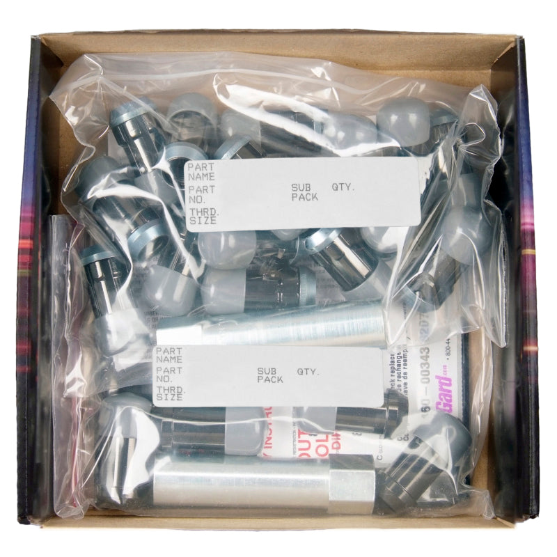 McGard SplineDrive Tuner 5 Lug Install Kit w/Locks & Tool (Cone) 1/2-20 / 13/16 Hex / 1.6in. L - Blk-thumbmail-6
