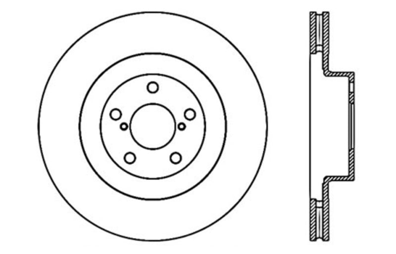 StopTech 02-10 WRX Drilled Right Front Rotor-thumbmail-4