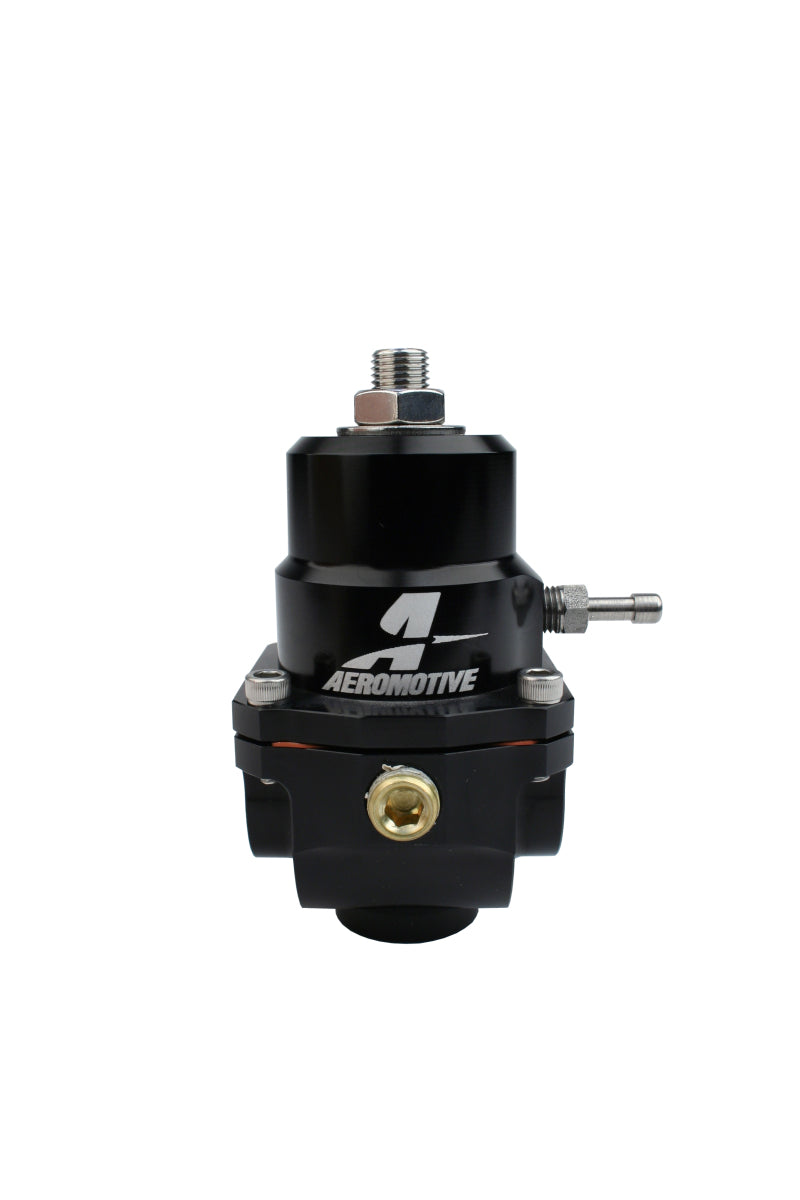 Aeromotive Adjustable Regulator - 3-15PSI - .313 Valve - (2) -08 Inlets/ -08 Return-thumbmail-1