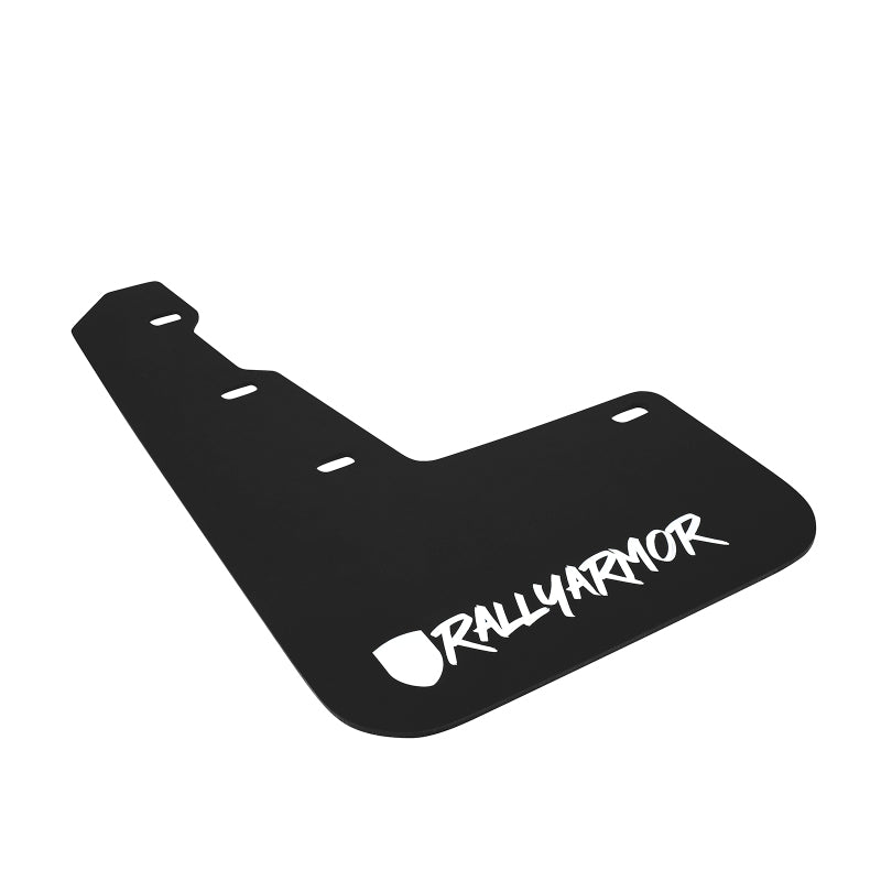 Rally Armor 15-21 Subaru WRX &amp; STI Black Mud Flap White Altered Font Logo-thumbmail-1