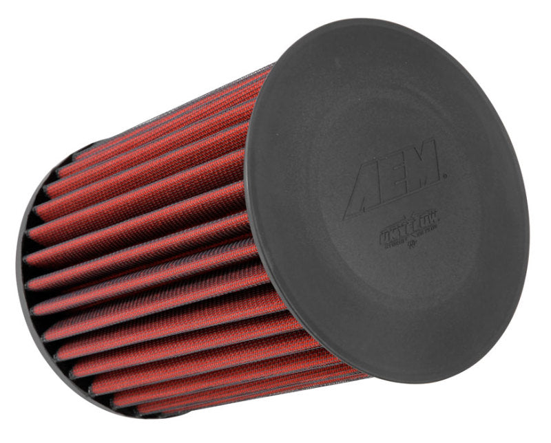 AEM DryFlow Air Filter - Round 2.75in ID x 6.25in OD x 8.25in H fits 2007-2014 Ford/Volvo-thumbmail-1