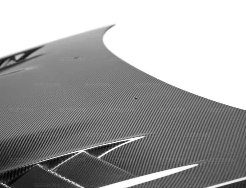 Seibon 08-09 Subaru WRX/STi CW-style Carbon Fiber Hood-thumbmail-1