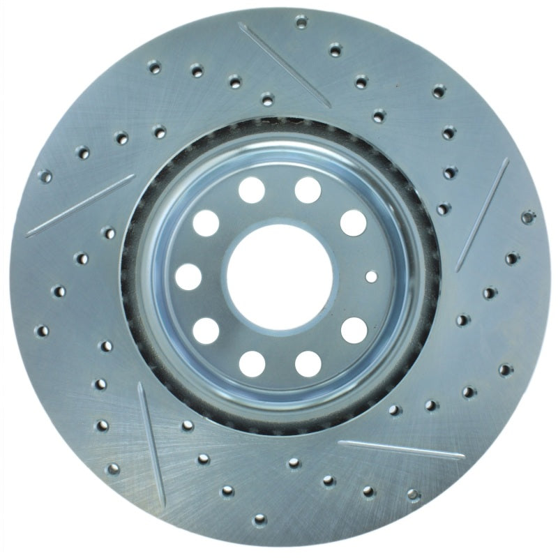 StopTech Select Sport 06-17 Volkswagen Jetta Slotted & Drilled Front Right Rotor-thumbmail-2
