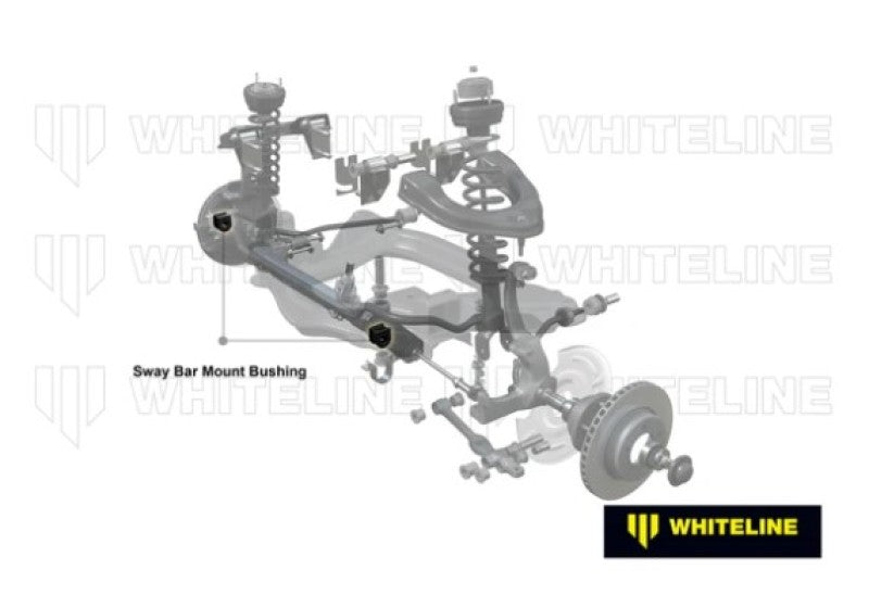 Whiteline 94-99 Skyline R33 GTS RWD /89-93 Skyline R32 GTS RWD 24mm Front Sway Bar Mount Bushing Kit-thumbmail-2