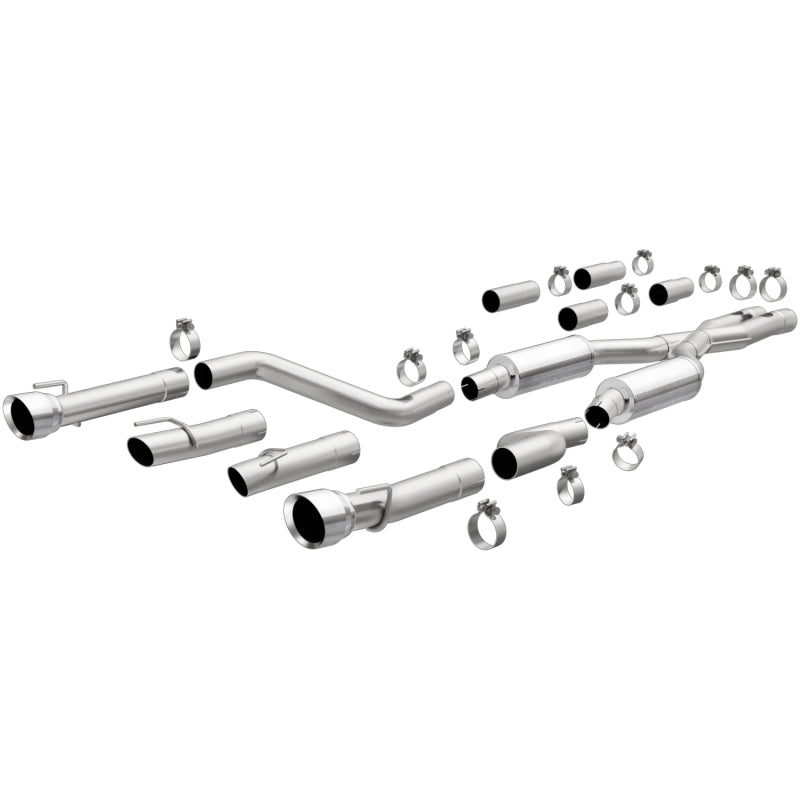 MagnaFlow 2017+ Dodge Charger 409 SS Polished 3in Quad Tips Cat-Back Exhaust-thumbmail-1
