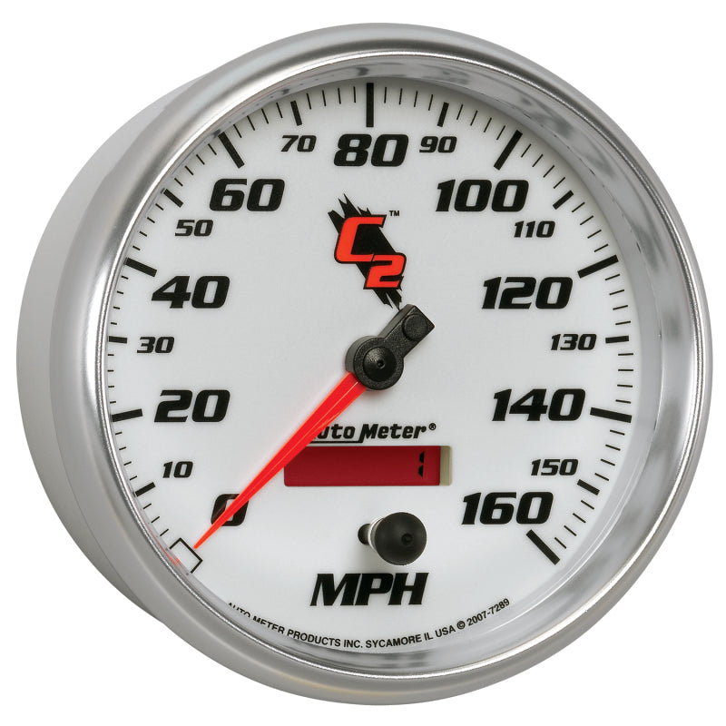 Autometer C2 5 inch 160MPH In-Dash Electronic Programmable Speedometer-thumbmail-3