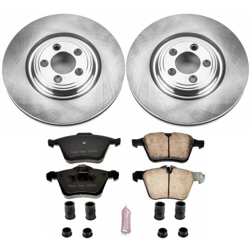 Power Stop 07-08 Jaguar S-Type Front Autospecialty Brake Kit-thumbmail-1