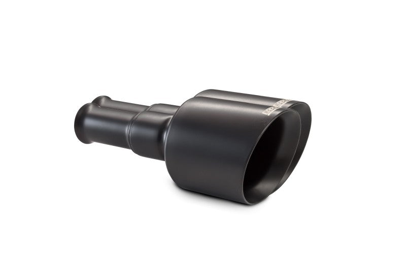 Carven 2019 RAM 1500 5.7L (Dual Tailpipe) 5in. Exhaust Tip Replacement Set 304SS (Clamp On) - Black-thumbmail-1