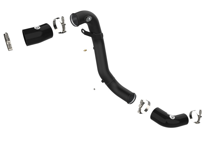 aFe Kia Stinger 18-22 V6-3.3L (tt) BladeRunner Cold Charge Pipe- Black-thumbmail-6