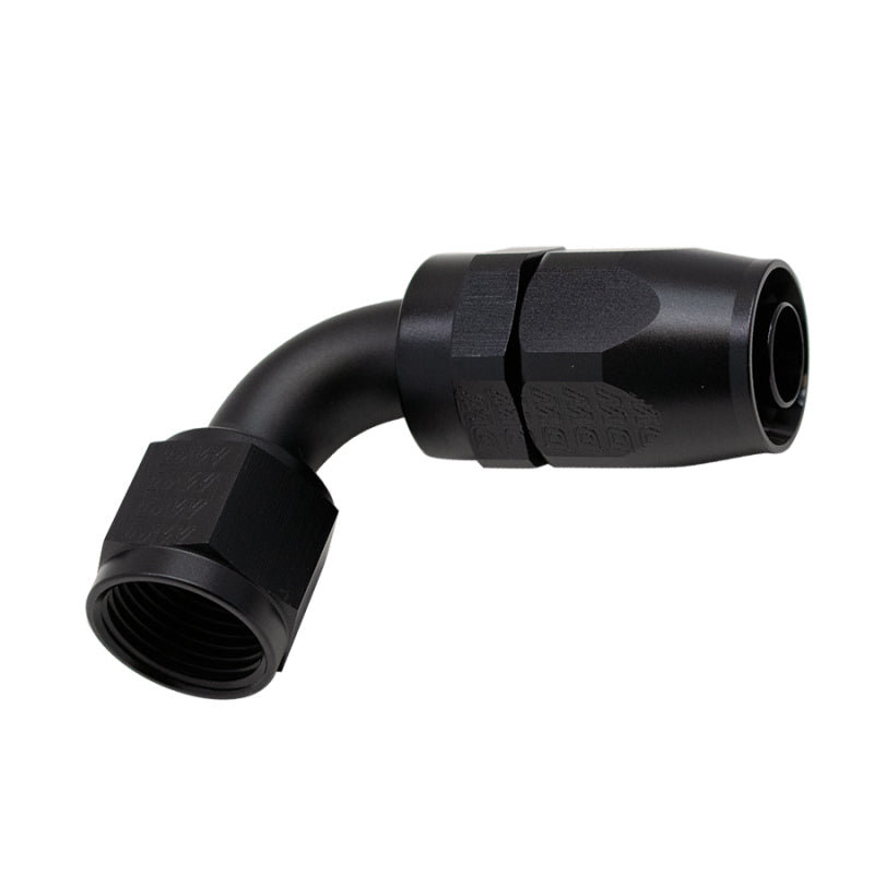 DeatschWerks 10AN Female Swivel 90-Degree Hose End CPE - Anodized Matte Black-thumbmail-2