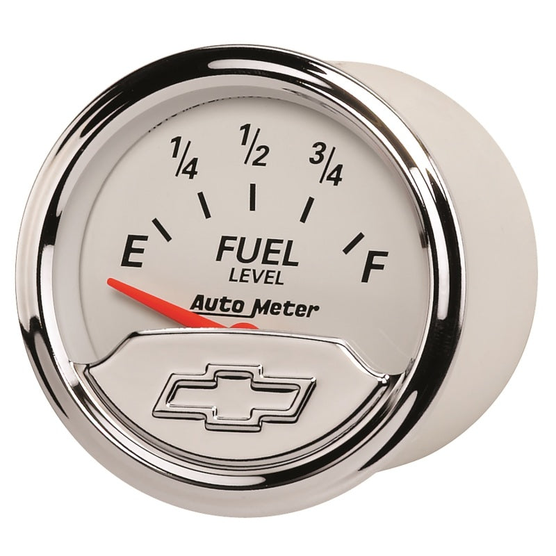 AutoMeter Gauge Fuel Level 2-1/16in. 240 Ohm(e) to 33 Ohm(f) Elec Chevrolet Heritage Bowtie-thumbmail-2