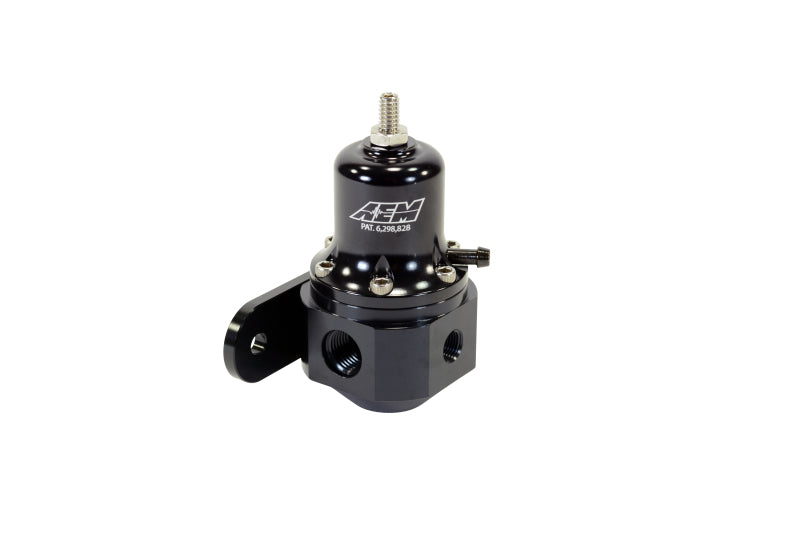AEM High Capacity Universal Black Adjustable Fuel Pressure Regulator-thumbmail-2