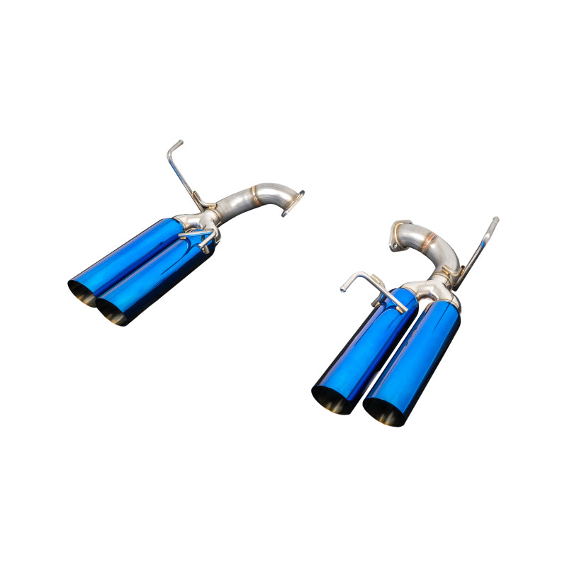 Remark 2015+ Subaru WRX/STI VA Boso Edition Axle Back Exhaust w/ Burnt Blue Single Wall Tip-thumbmail-2