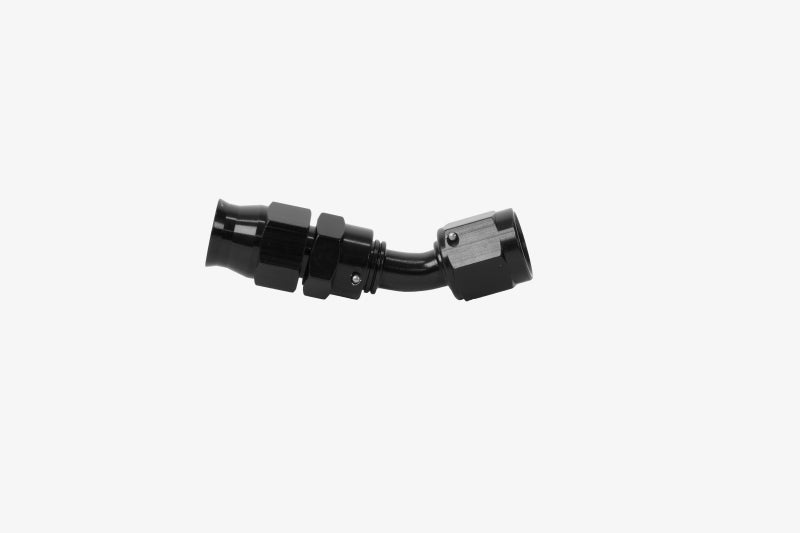 Aeromotive PTFE Hose End - AN-06 - 45 Deg - Black Anodized-thumbmail-1