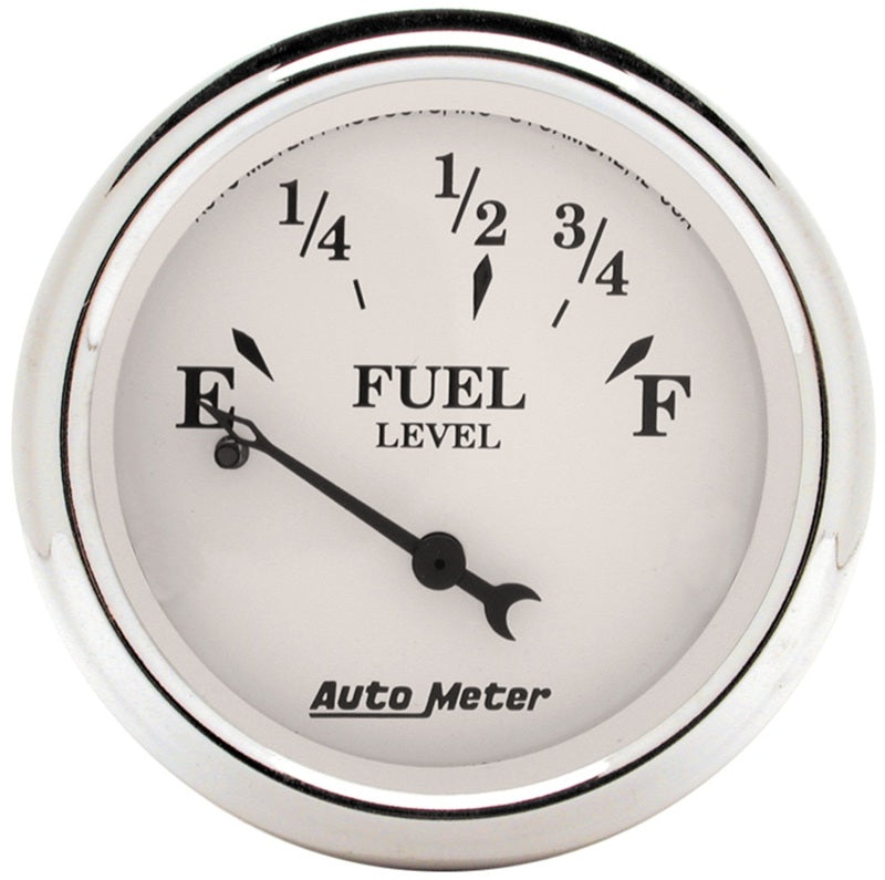 Autometer Old Tyme White 5 Piece Kit (MPH/FUEL/OILP/WTMP/BAT) 59-60 Chevy Car Direct-Fit Dash Kit-thumbmail-1
