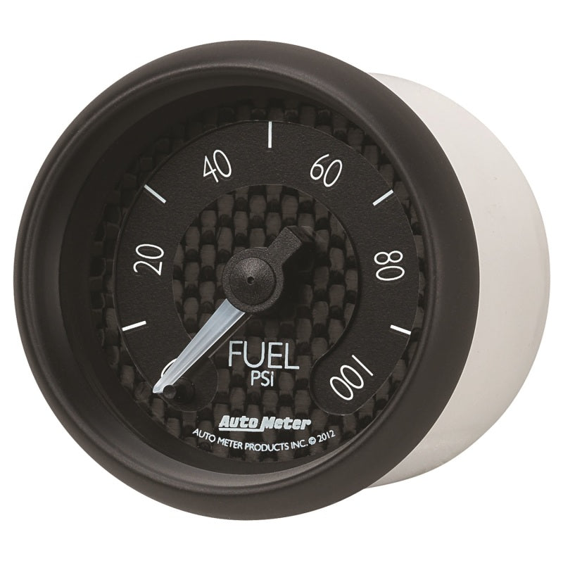 Autometer GT Series 52mm Full Sweep Electronic 0-100 PSI Fuel Pressure Gauge-thumbmail-3
