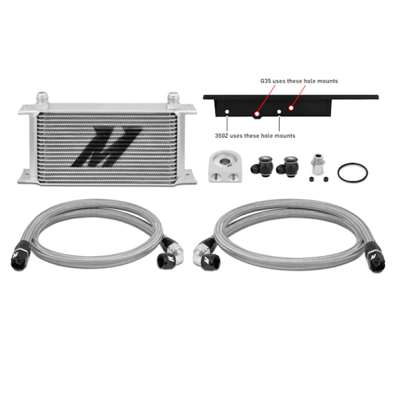 Mishimoto 03-09 Nissan 350Z / 03-07 Infiniti G35 (Coupe Only) Oil Cooler Kit-thumbmail-6