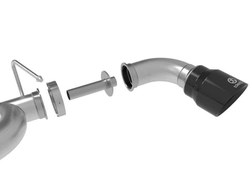 aFe Takeda Exhaust Cat-Back 19-20 Hyundai Veloster N 304SS Black Dual Tips Exhaust-thumbmail-3