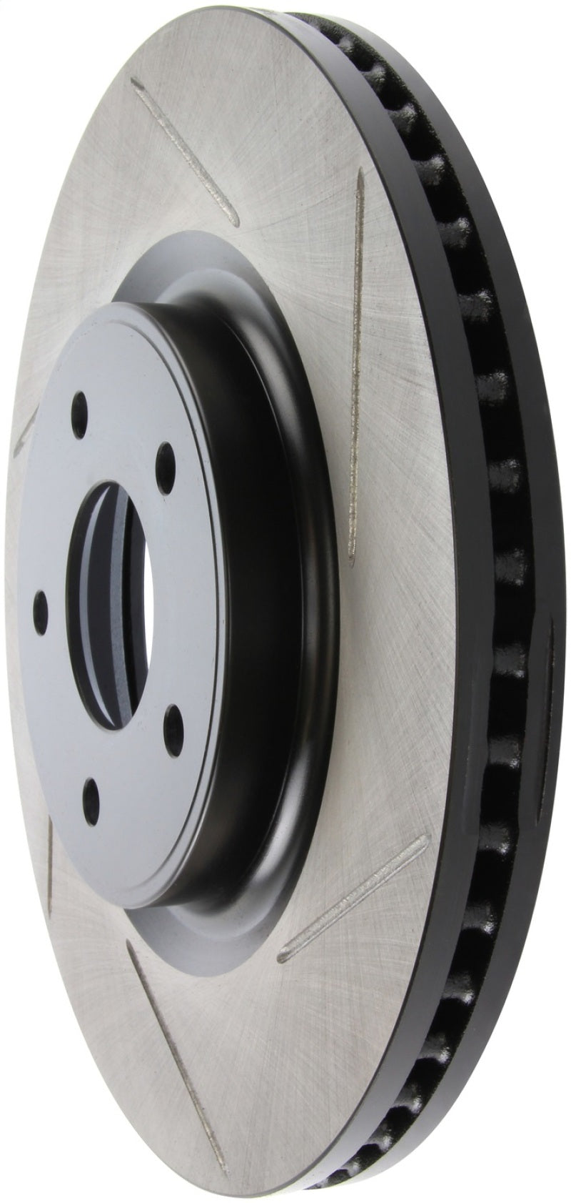 StopTech 13-15 Nissan Pathfinder Slotted Front Left Rotor-thumbmail-6