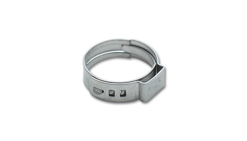 Vibrant One Ear Stepless Pinch Clamps 17.8-21.0mm clamping range (Pack of 10) SS 7mm band width-thumbmail-1