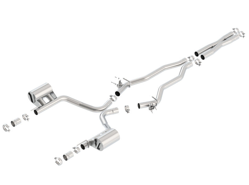 Borla 15-16 Dodge Challenger SRT/Scat Pcak 6.4L V8 ATAK Catback Exhaust-thumbmail-1