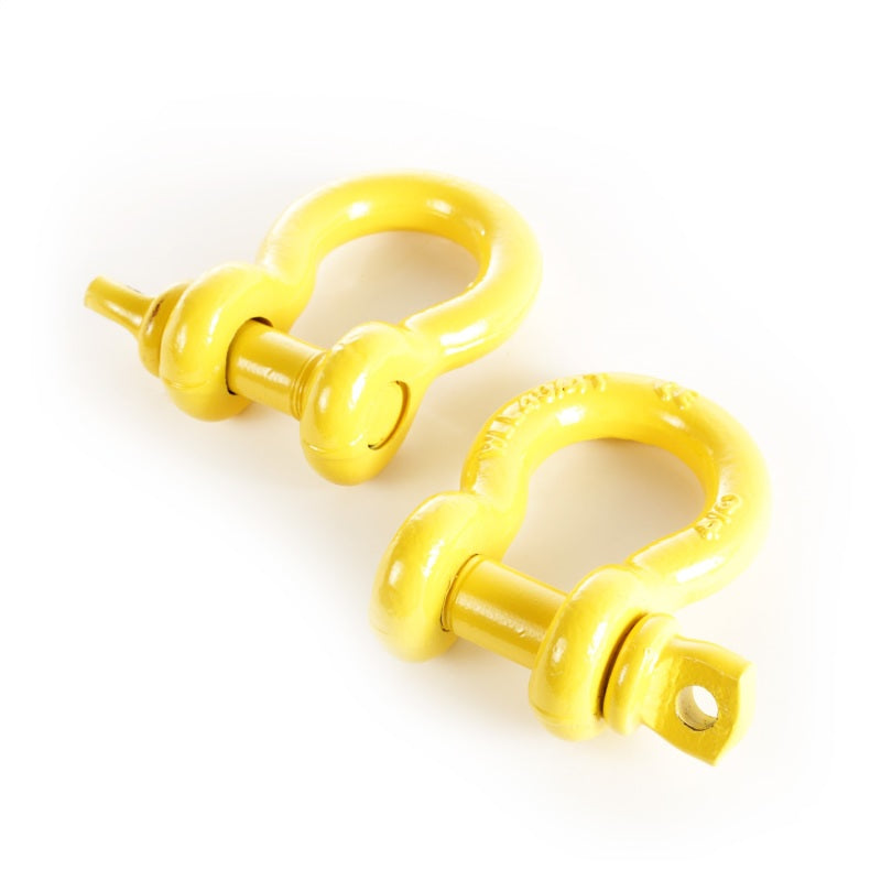 Rugged Ridge Yellow 3/4in D-Rings-thumbmail-3