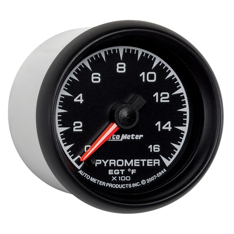Autometer ES 52.4mm Pyrometer 0-1600 Degree F FSE Gauge-thumbmail-2