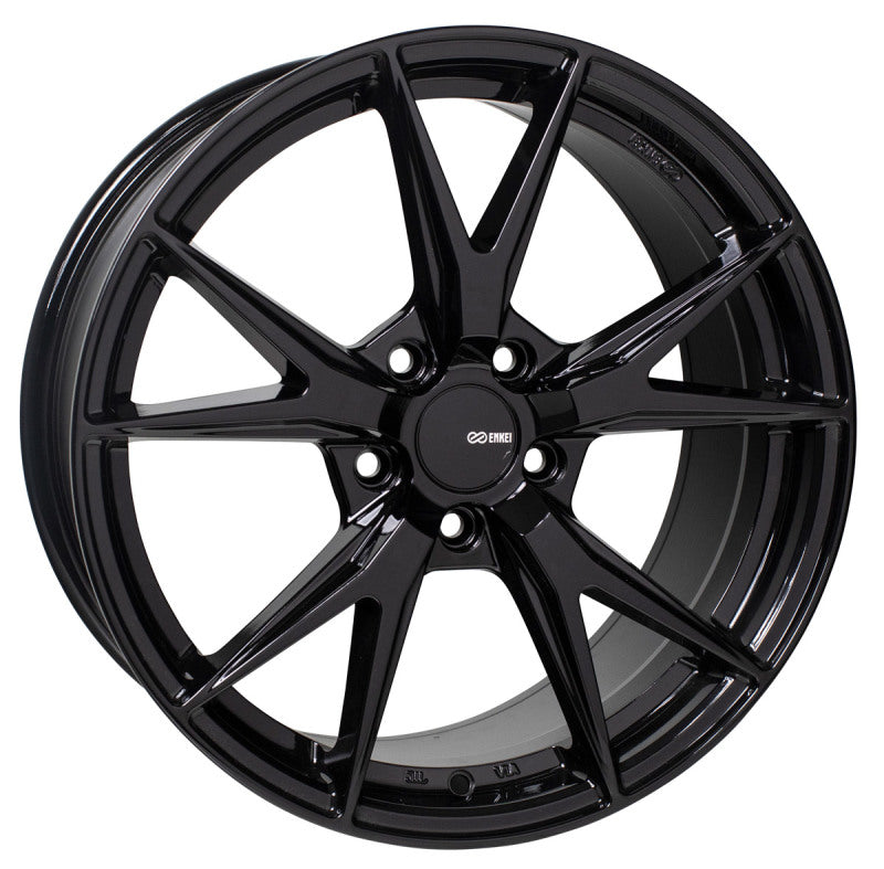 Enkei Phoenix 18x8 45mm Offset 5x100 72.6mm Bore Gloss Black Wheel-thumbmail-1
