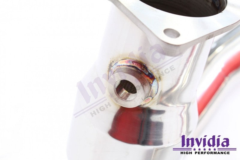 Invidia 15-21 Subaru WRX w/ Manual Transmission J-Pipe With Bottom High Flow Cat Down Pipe-thumbmail-2