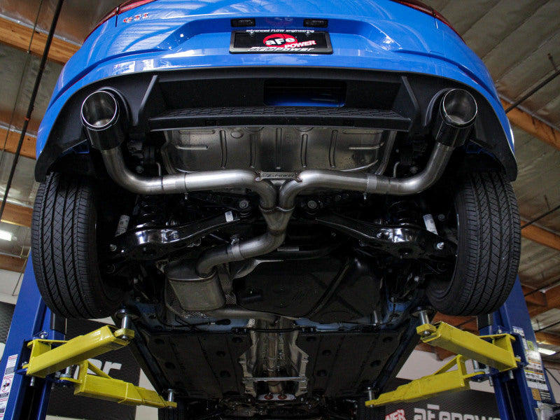 aFe MACHForce XP 3in-2.5in SS Exhaust Cat-Back 18-19 Volkswagen GTI (MK7.5) L4-2.0L (t) - Black-thumbmail-3