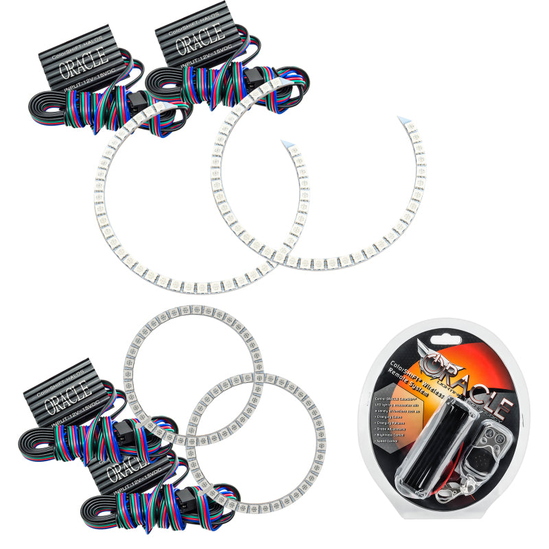 Oracle Mercedes Benz C-Class 08-11 Halo Kit - ColorSHIFT-thumbmail-2