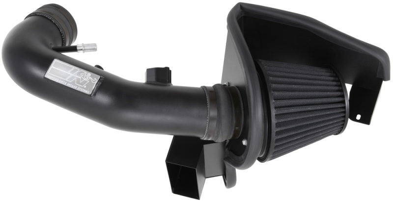 K&N 11-14 Ford Mustang GT 5.0L V8 Black Performance Intake Kit-thumbmail-2