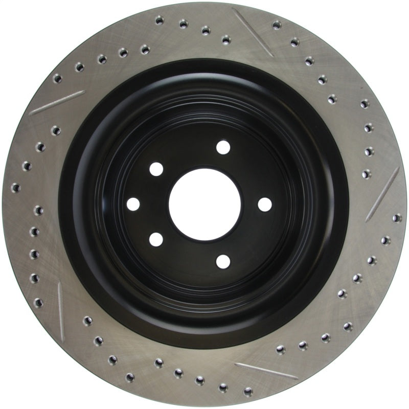 StopTech Infiniti G37 / Nissan 370Z SportStop Slotted & Drilled Rear Right Rotor-thumbmail-3