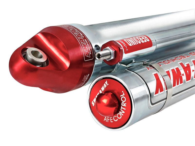 aFe Sway-A-Way 2.5 Bypass Shock 3-Tube w/ Piggyback Res. Left Side - 12in Stroke-thumbmail-2