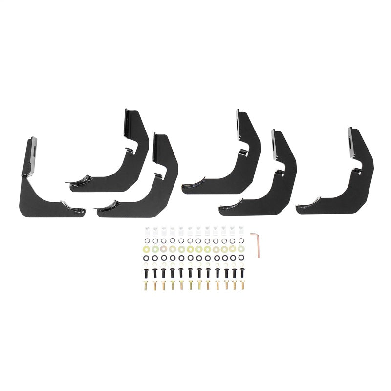 Westin 2015-2018 Chevrolet/GMC Colorado/Canyon Crew Cab PRO TRAXX 4 Oval Nerf Step Bars - Black-thumbmail-3