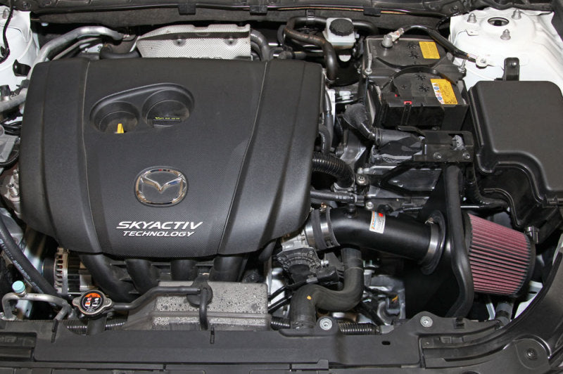 K&N 69 Series Typhoon Performance Intake Kit 13-14 Mazda 3 2.0L L4-thumbmail-4