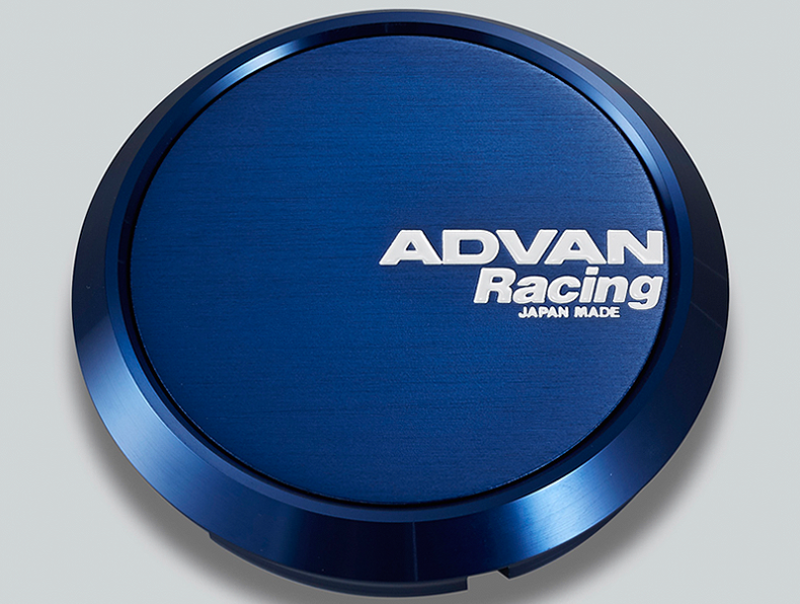 Advan 73mm Flat Centercap - Blue Anodized-thumbmail-1