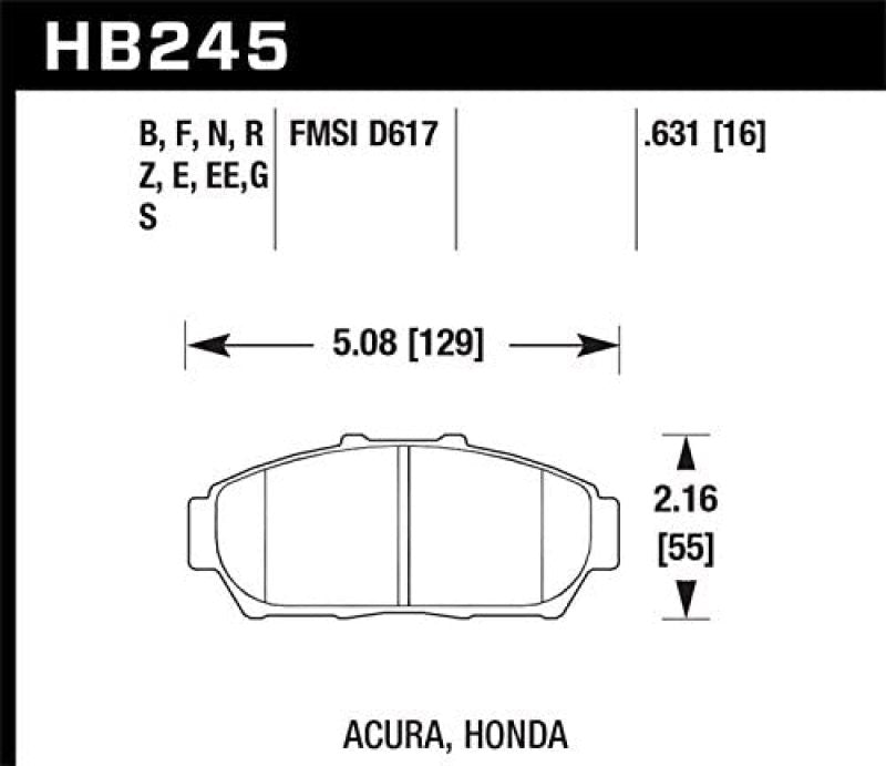 Hawk Performance ER-1 Motorsport Brake Pads-thumbmail-3