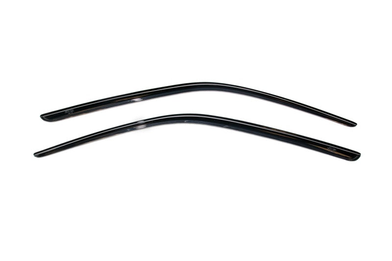AVS 08-18 Dodge Challenger Ventvisor Outside Mount Window Deflectors 2pc - Smoke-thumbmail-7