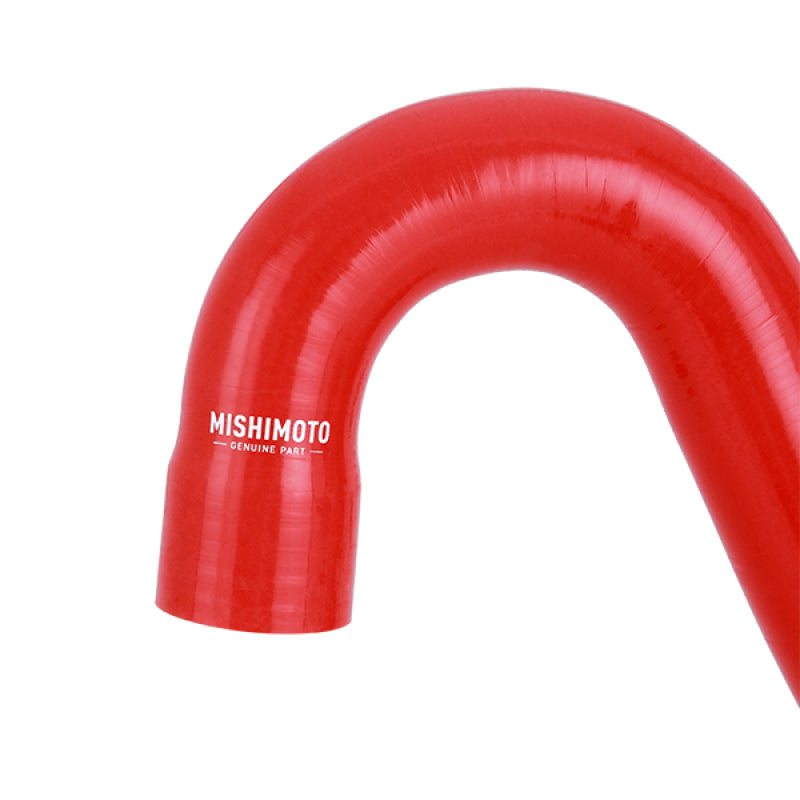 Mishimoto 2015+ Ford Mustang GT Silicone Lower Radiator Hose - Red-thumbmail-7