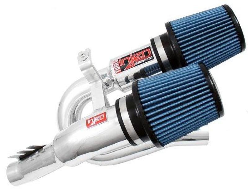 Injen 07-09 335i E92 / 08-09 135i E82 3.0L L6 Twin intake Polished Short Ram Intake-thumbmail-2