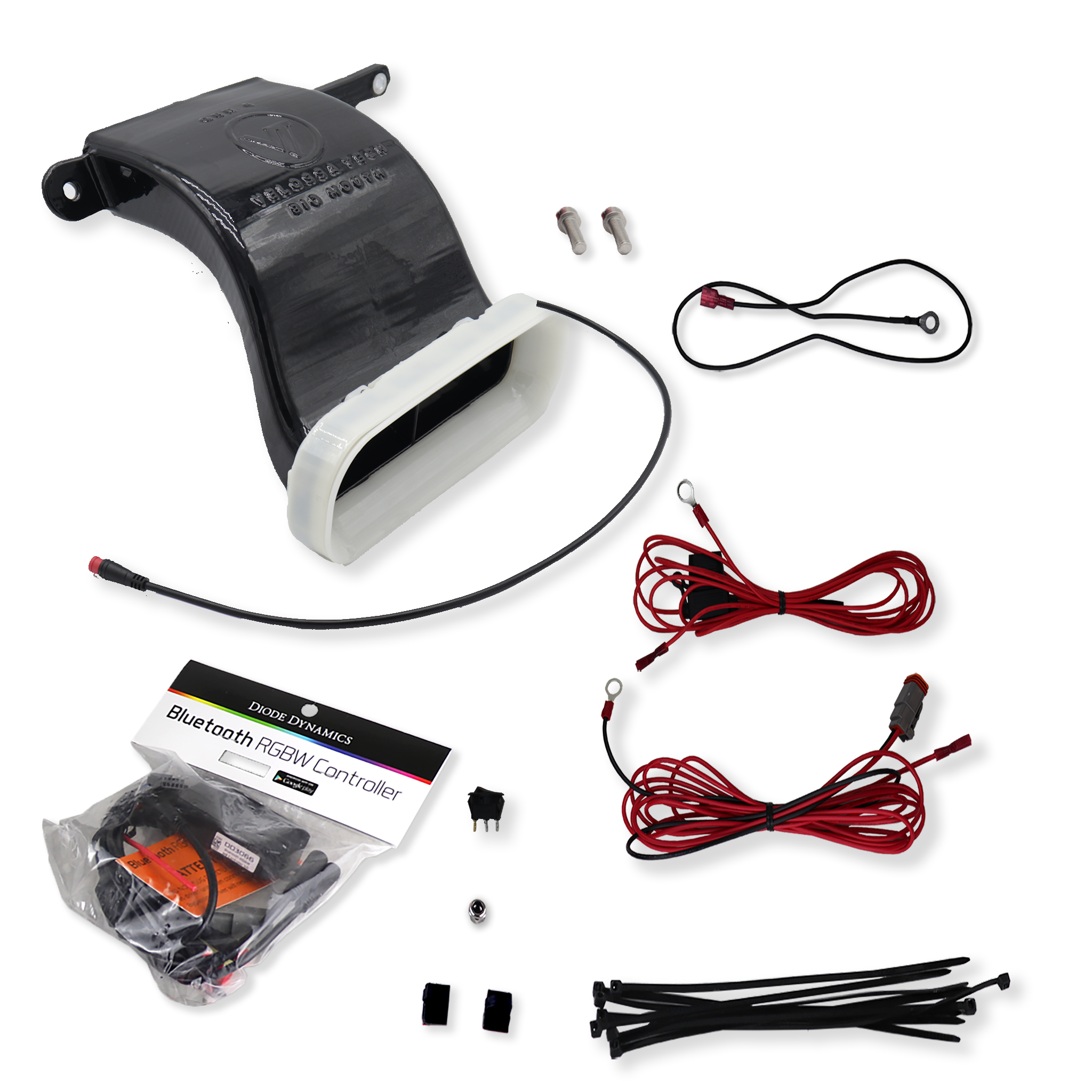 2013-2017 Hyundai Veloster Turbo BIG MOUTH "LIT KIT" Ram Air Intake Snorkel-thumbmail-1